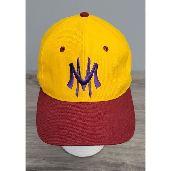 VTG Disney Universal Mickey & Co Snapback Multicolored Cap Embroidered 15% Wool - Picture 1 of 13